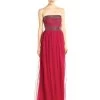 Adrianna Papell - Strapless Sequined Dress 191910730 -Boutique Wedding Dress Store adrianna papell strapless sequined dress 191910730 special occasion dress 2 fuchsia 5446456082489