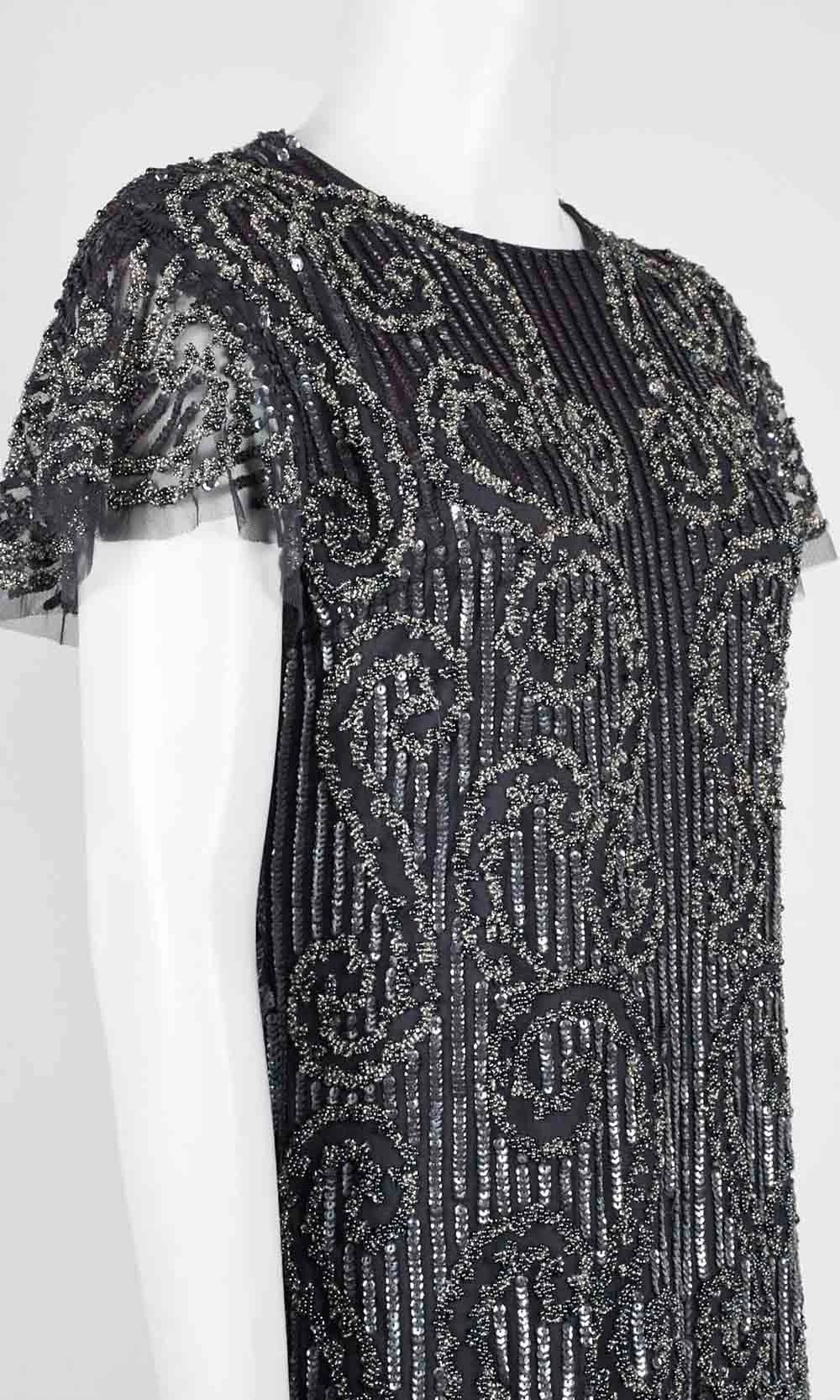 Aidan Mattox - MD1E204348 Embellished Mesh Cutout Back Cocktail Dress 5 Aidan Mattox - MD1E204348 Embellished Mesh Cutout Back Cocktail Dress - Image 3