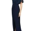 Alex Evenings - 82351544 Sleeve Embellish Long Dress