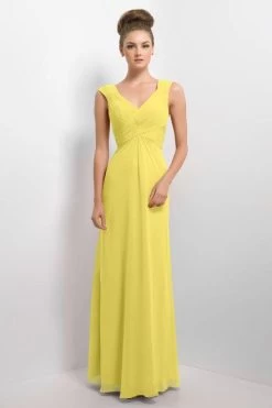 Alexia Designs - 174L Crisscross Pleated V-Neck Dress -Boutique Wedding Dress Store alexia designs 174l crisscross pleated v neck dress special occasion dress 7475181650003