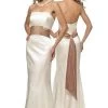 Alexia Designs - 2700 Strapless Satin Long Fit And Flare Gown -Boutique Wedding Dress Store alexia designs 2700 strapless satin long fit and flare gown bridesmaid dresses 0 diamond white cafe 7595339350099