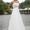 Alexia Designs - 2810 Strapless Inverted Basque A-Line Gown 1 Alexia Designs - 2810 Strapless Inverted Basque A-Line Gown -Boutique Wedding Dress Store alexia designs 2810 strapless inverted basque a line gown bridesmaid dresses 0 ivory sage 7597879197779