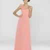 Alexia Designs - 4152 Ruffled Sweetheart Chiffon A-line Gown -Boutique Wedding Dress Store alexia designs 4152 ruffled sweetheart chiffon a line gown special occasion dress 0 coral 7597959741523