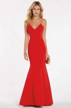Alyce Paris - 60293 Classy Sleeveless Jersey Mermaid Gown