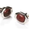 Amber Cat Eye Silver Cufflinks -Boutique Wedding Dress Store amber cat eye silver cufflinks mens cufflinks abc fashion 375606