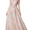 Andrea And Leo A0706 - Deep V-Neck Laced Dress 1 Andrea And Leo A0706 - Deep V-Neck Laced Dress -Boutique Wedding Dress Store andrea and leo a0706 deep v neck laced dress prom dresses 2 multi 30404164321363