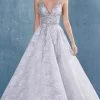 Andrea And Leo - A0964 Floral Embroidered A-Line Long Gown 1 Andrea And Leo - A0964 Floral Embroidered A-Line Long Gown -Boutique Wedding Dress Store andrea and leo a0964 floral embroidered a line long gown prom dresses 2 silver 15867770142803