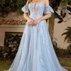 Andrea And Leo - A1046 Embroidered Plunging Sweetheart Gown 2 Andrea And Leo - A1046 Embroidered Plunging Sweetheart Gown -Boutique Wedding Dress Store andrea and leo a1046 embroidered plunging sweetheart gown evening dresses 2 paris blue 29472998522963