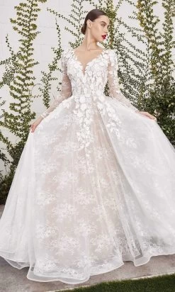 Andrea And Leo - A1067W Floral Applique Lace Bridal Gown -Boutique Wedding Dress Store andrea and leo a1067w floral applique lace bridal gown bridal dresses 29480372764755