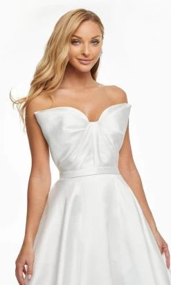 Ashley Lauren - Bow Accent Mikado Ballgown 11097 - 1 Pc Dark Emerald In Size 12 Available -Boutique Wedding Dress Store ashley lauren bow accent mikado ballgown 11097 1 pc dark emerald in size 12 available bridal dresses 12 dark emerald 32357163335763