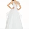 Ashley Lauren Bridal - 1292 Beaded Silk Organza Evening Dress