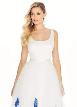 Ashley Lauren Bridal - 1323 Embroidered Lace Applique Tulle Ballgown -Boutique Wedding Dress Store ashley lauren bridal 1323 embroidered lace applique tulle ballgown bridal dresses 5648672587833