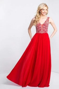 Blush By Alexia Designs - 11573 Sleeveless V-Neck Crystal Paisley Gown -Boutique Wedding Dress Store blush by alexia designs 11573 sleeveless v neck crystal paisley gown special occasion dress 0 valentine 28694828122195