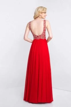 Blush By Alexia Designs - 11573 Sleeveless V-Neck Crystal Paisley Gown -Boutique Wedding Dress Store blush by alexia designs 11573 sleeveless v neck crystal paisley gown special occasion dress 5493001945145