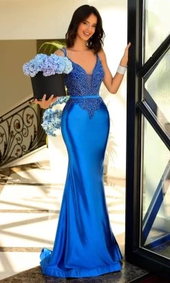 Blush By Alexia Designs 20535 - Beaded Sleeveless Prom Dress -Boutique Wedding Dress Store blush by alexia designs 20535 beaded sleeveless prom dress formal gowns 0 royal 32073551970387