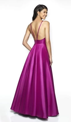 Blush By Alexia Designs - C2009 Sleeveless V Neck Shimmer Mikado Gown -Boutique Wedding Dress Store blush by alexia designs c2009 sleeveless v neck shimmer mikado gown special occasion dress 7159181213779