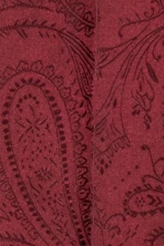 Burgundy Paisley Cummerbund And Bow Tie Set 4 Burgundy Paisley Cummerbund And Bow Tie Set - Image 2