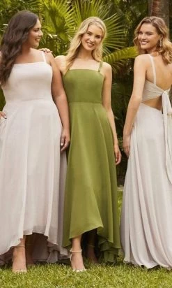 Christina Wu Celebration - 22091 Sleeveless High Low A-line Gown