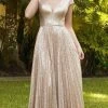 Christina Wu Celebration - 22092 Sequined Long Gown -Boutique Wedding Dress Store christina wu celebration 22092 sequined long gown bridesmaid dresses 0 rose matte available lengths full default 30152438906963