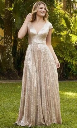 Christina Wu Celebration - 22092 Sequined Long Gown