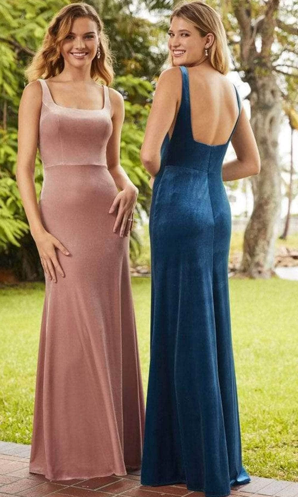 Christina Wu Celebration - 22105 Square Neck Sheath Gown 3 Christina Wu Celebration - 22105 Square Neck Sheath Gown