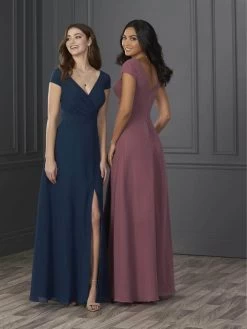 Christina Wu Celebration 22123 - V-Neck A-line Dress