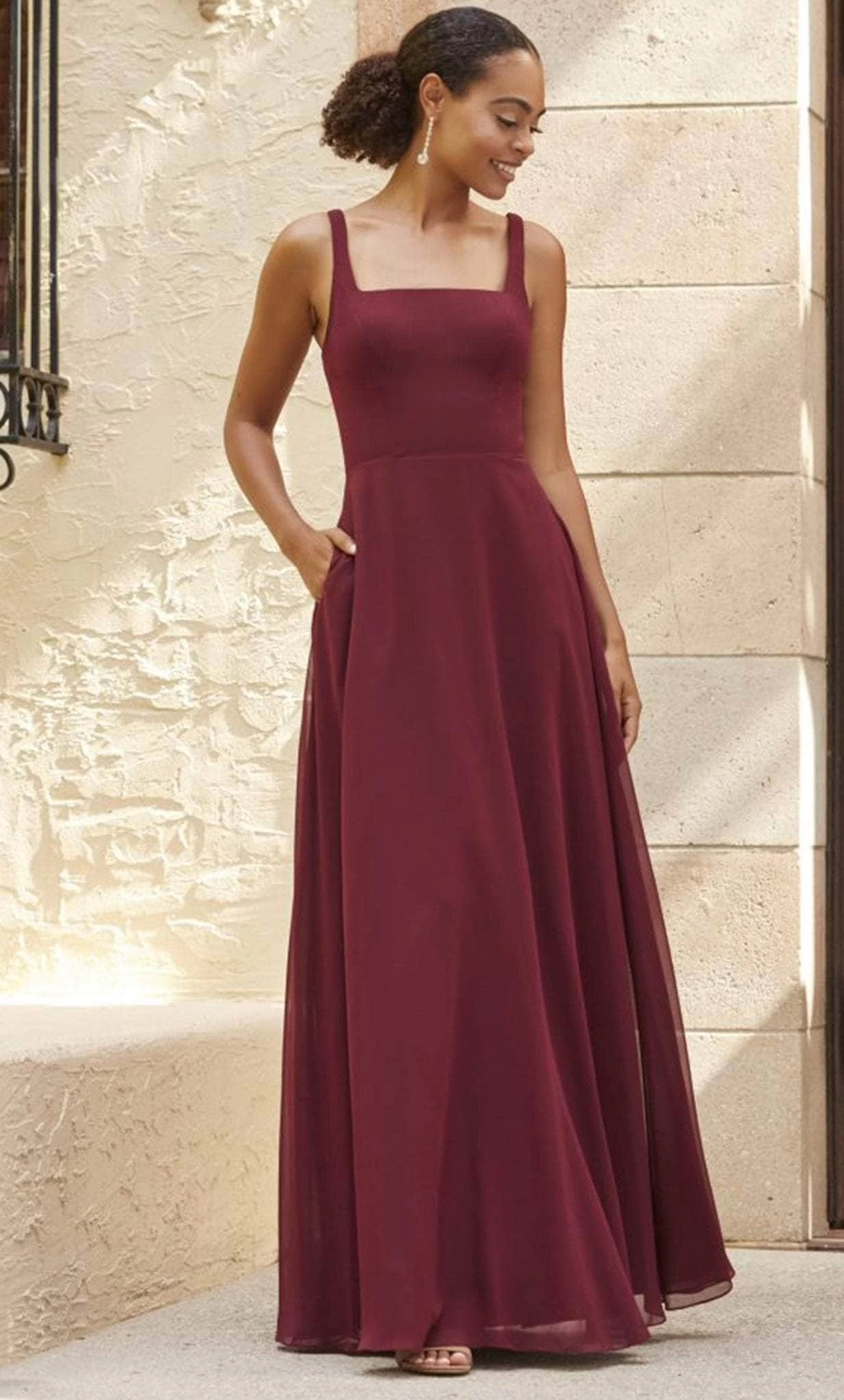Christina Wu Celebration 22145 - Square Neck A-Line Dress 3 Christina Wu Celebration 22145 - Square Neck A-Line Dress