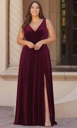 Christina Wu Celebration 22153 - Sleeveless V-Neck Evening Dress -Boutique Wedding Dress Store christina wu celebration 22153 sleeveless v neck evening dress evening dresses 32317861265491