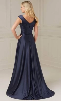 Christina Wu Elegance 17117 - Pleat Bodice A-Line Evening Dress -Boutique Wedding Dress Store christina wu elegance 17117 pleat bodice a line evening dress evening dresses 32330980884563
