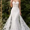 Cinderella Divine - CB046W Applique Sweetheart Gown With Overskirt -Boutique Wedding Dress Store cinderella divine cb046w applique sweetheart gown with overskirt wedding dresses 2 off white 14861410828371