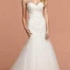 Da Vinci Bridal - 50575 Beaded Fabric Tulle Mermaid Gown -Boutique Wedding Dress Store da vinci bridal 50575 beaded fabric tulle mermaid gown wedding dresses 15454464606291