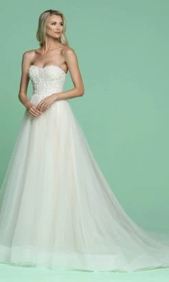 Da Vinci Bridal - 50614 Sweetheart Bodice Embroidered Bridal Gown 7 Da Vinci Bridal - 50614 Sweetheart Bodice Embroidered Bridal Gown -Boutique Wedding Dress Store da vinci bridal 50614 sweetheart bodice embroidered bridal gown bridal dresses 15449882165331