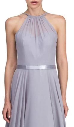 Dancing Queen - 2176 Illusion High Halter Chiffon A-Line Prom Gown -Boutique Wedding Dress Store dancing queen 2176 illusion high halter chiffon a line prom gown prom dresses 5682371526713