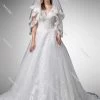 Dancing Queen Bridal - 102 Embroidered V-Neck Wedding Gown -Boutique Wedding Dress Store dancing queen bridal 102 embroidered v neck wedding gown wedding dresses xs off white 10961244651603