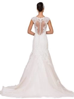 Dancing Queen Bridal - 11 Scoop Neck Lace Bridal Gown -Boutique Wedding Dress Store dancing queen bridal 11 scoop neck lace bridal gown bridal dresses 5940260732985