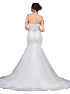 Dancing Queen Bridal - 69 Lace Deep Sweetheart Mermaid Gown -Boutique Wedding Dress Store dancing queen bridal 69 lace deep sweetheart mermaid gown special occasion dress 11045145477203