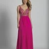 Dave & Johnny - A5801 Sleeveless Embellished Evening Gown