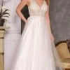 Dave & Johnny Bridal A10347 - Keyhole Back Bridal Gown