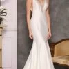 Dave & Johnny Bridal A10470 - V-Neck And Back Bridal Gown -Boutique Wedding Dress Store dave johnny bridal a10470 v neck and back bridal gown special occasion dress 0 ivory 30926247919699