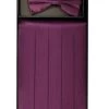 Eggplant Silk Satin Cummerbund And Bow Tie Set -Boutique Wedding Dress Store eggplant silk satin cummerbund and bow tie set mens cummerbund vesuvio napoli 180519