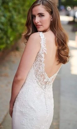 Enchanting By Mon Cheri - 120171 Embroidered Trumpet Bridal Gown 7 Enchanting By Mon Cheri - 120171 Embroidered Trumpet Bridal Gown -Boutique Wedding Dress Store enchanting by mon cheri 120171 embroidered trumpet bridal gown bridal dresses 15680958398547