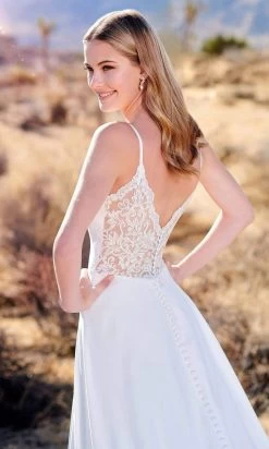 Enchanting By Mon Cheri - 220113 Spaghetti Strap Lace Back Bridal Gown 7 Enchanting By Mon Cheri - 220113 Spaghetti Strap Lace Back Bridal Gown -Boutique Wedding Dress Store enchanting by mon cheri 220113 spaghetti strap lace back bridal gown bridal dresses 15882824646739