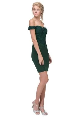 Eureka Fashion - 7200 Off-Shoulder Sheath Cocktail Dress -Boutique Wedding Dress Store eureka fashion 7200 off shoulder sheath cocktail dress party dresses 28267341873235