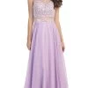 Eureka Fashion - Bubble Beaded Mesh Evening Dress -Boutique Wedding Dress Store eureka fashion bubble beaded mesh evening dress special occasion dress xs lilac 5657146163257