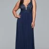 Faviana - 9428 Sleeveless Lace Embroidered Plus Size Dress -Boutique Wedding Dress Store faviana 9428 sleeveless lace embroidered plus size dress bridesmaid dresses 12w navy 5392934666297