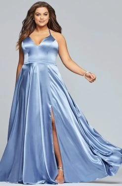 Faviana - 9469 Halter Neck Charmeuse A-line Dress 13 Faviana - 9469 Halter Neck Charmeuse A-line Dress -Boutique Wedding Dress Store faviana 9469 halter neck charmeuse a line dress prom dresses 13718413377619