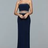 Faviana - S10027 Beaded Straight Jersey Sheath Dress 2 Faviana - S10027 Beaded Straight Jersey Sheath Dress -Boutique Wedding Dress Store faviana s10027 beaded straight jersey sheath dress evening dresses 0 navy 5392837410873
