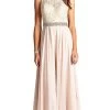 Aspeed Design - Floral Lace Jeweled Evening Dress 2 Aspeed Design - Floral Lace Jeweled Evening Dress -Boutique Wedding Dress Store floral lace jeweled evening dress evening dressses xxs blush 5654690299961