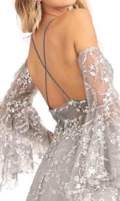 GLS By Gloria GL3002 - Sleeveless Halter V-neck Long Gown -Boutique Wedding Dress Store gls by gloria gl3002 sleeveless halter v neck long gown prom dresses 30119732576339