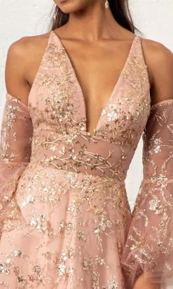 GLS By Gloria GL3002 - Sleeveless Halter V-neck Long Gown -Boutique Wedding Dress Store gls by gloria gl3002 sleeveless halter v neck long gown prom dresses 30119732805715